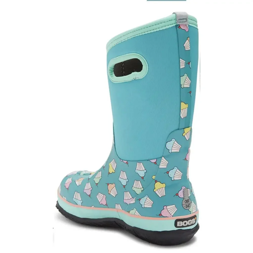 BOGS rain boots sz. 5 big girl nwb